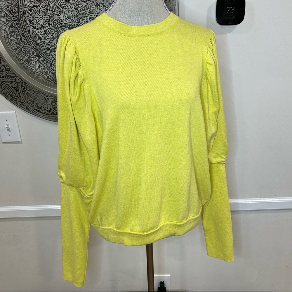 Misa Los Angeles Yellow Sweater